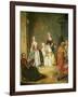 Dance of Furlana-Pietro Longhi-Framed Giclee Print