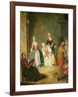 Dance of Furlana-Pietro Longhi-Framed Giclee Print