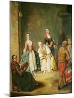 Dance of Furlana-Pietro Longhi-Mounted Giclee Print