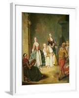 Dance of Furlana-Pietro Longhi-Framed Giclee Print