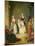 Dance of Furlana-Pietro Longhi-Mounted Giclee Print