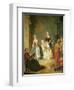 Dance of Furlana-Pietro Longhi-Framed Giclee Print