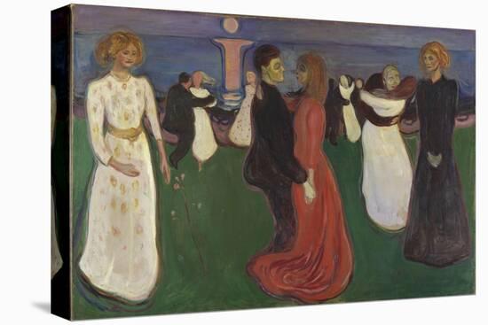 Dance of Life, 1899-1900 (Oil on Canvas)-Edvard Munch-Stretched Canvas