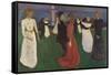 Dance of Life, 1899-1900 (Oil on Canvas)-Edvard Munch-Framed Stretched Canvas