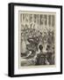 Dance of Nautch Girls before the Prince of Wales at the Native Entertainment, Calcutta-Joseph Nash-Framed Giclee Print