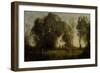 Dance of Nymphs-Jean-Baptiste-Camille Corot-Framed Giclee Print