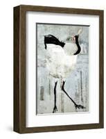 Dance of Red Crown II-Rachel Travis-Framed Art Print