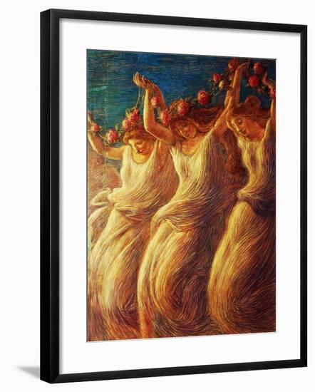 Dance of Rose, 1908-Gaetano Previati-Framed Giclee Print