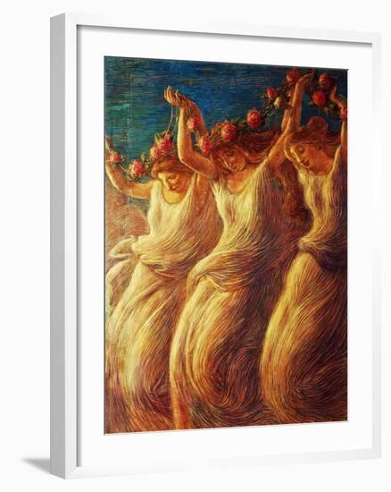 Dance of Rose, 1908-Gaetano Previati-Framed Giclee Print