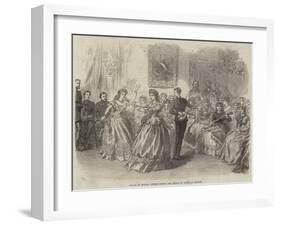 Dance of Russian Gipsies before the Prince of Wales at Moscow-null-Framed Giclee Print