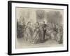 Dance of Russian Gipsies before the Prince of Wales at Moscow-null-Framed Giclee Print