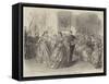 Dance of Russian Gipsies before the Prince of Wales at Moscow-null-Framed Stretched Canvas