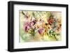 Dance of the Daisies-Neela Pushparaj-Framed Photographic Print