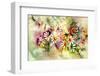 Dance of the Daisies-Neela Pushparaj-Framed Photographic Print