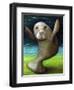 Dance of the Manatee-Leah Saulnier-Framed Premium Giclee Print