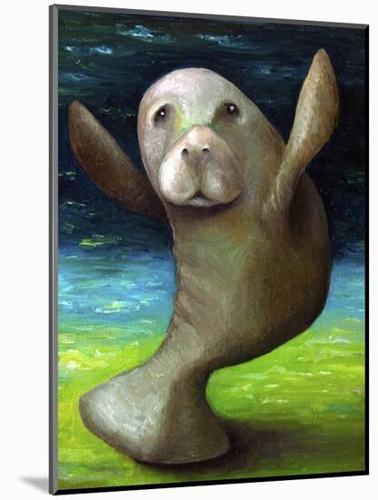 Dance of the Manatee-Leah Saulnier-Mounted Premium Giclee Print