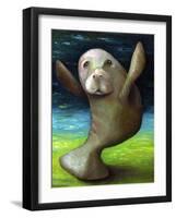 Dance of the Manatee-Leah Saulnier-Framed Giclee Print