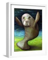 Dance of the Manatee-Leah Saulnier-Framed Giclee Print