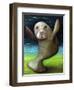 Dance of the Manatee-Leah Saulnier-Framed Giclee Print