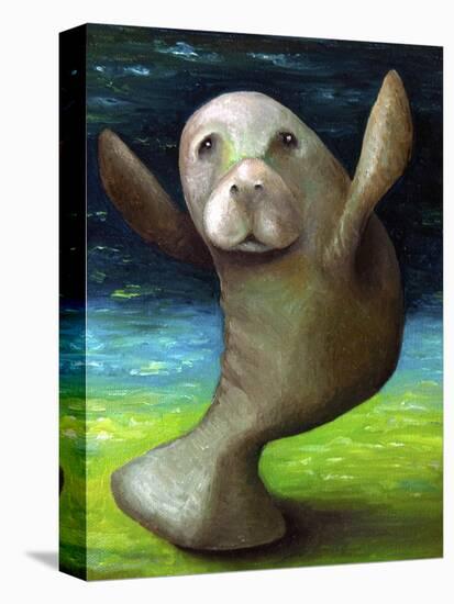 Dance of the Manatee-Leah Saulnier-Stretched Canvas