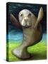 Dance of the Manatee-Leah Saulnier-Stretched Canvas