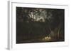 Dance of the Natives of Van Diemen's Land, Moonlight-John Glover-Framed Giclee Print