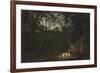 Dance of the Natives of Van Diemen's Land, Moonlight-John Glover-Framed Giclee Print