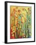 Dance of the Poppy Pods-Jennifer Lommers-Framed Giclee Print