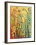 Dance of the Poppy Pods-Jennifer Lommers-Framed Giclee Print