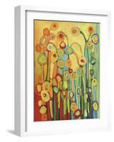 Dance of the Poppy Pods-Jennifer Lommers-Framed Art Print