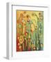 Dance of the Poppy Pods-Jennifer Lommers-Framed Art Print