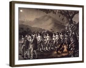 Dance of the Puri Tribe-null-Framed Giclee Print