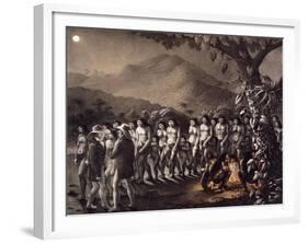 Dance of the Puri Tribe-null-Framed Giclee Print