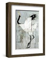 Dance of the Red Crown-Rachel Travis-Framed Art Print