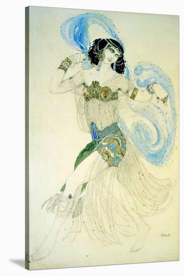 Dance of the Seven Veils, 1908-Leon Bakst-Stretched Canvas