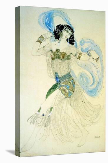 Dance of the Seven Veils, 1908-Leon Bakst-Stretched Canvas