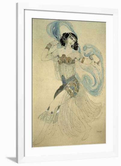 Dance of the Seven Veils, c.1908-Leon Bakst-Framed Giclee Print