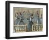 Dance of the Sufi Dervishes, 19th Century Colored Engraving-Prisma Archivo-Framed Photographic Print