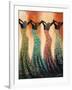 Dance of the Summer Solstice-Monica Stewart-Framed Art Print