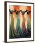 Dance of the Summer Solstice-Monica Stewart-Framed Art Print