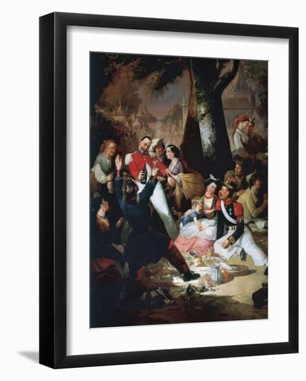 Dance of the Virgin of the Port-Manuel Rodriguez de guzman-Framed Giclee Print