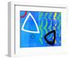 Dance of the Water Elements II-Jet-Framed Art Print