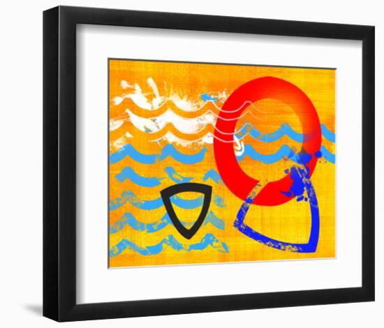 Dance of the Water Elements III-Jet-Framed Art Print