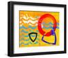 Dance of the Water Elements III-Jet-Framed Art Print