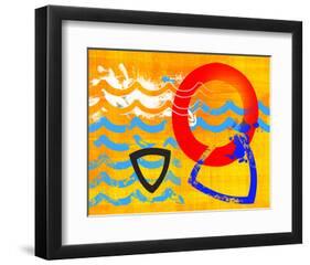 Dance of the Water Elements III-Jet-Framed Art Print