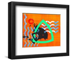 Dance of the Water Elements IV-Jet-Framed Art Print