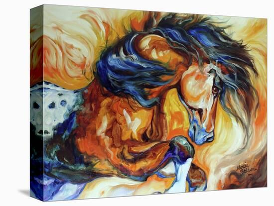 Dance of the Wild One-Marcia Baldwin-Stretched Canvas