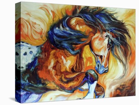 Dance of the Wild One-Marcia Baldwin-Stretched Canvas