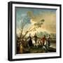 Dance on the Banks of the Manzanares, 1776-1777-Francisco de Goya-Framed Giclee Print