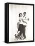 Dance Partners-null-Framed Stretched Canvas